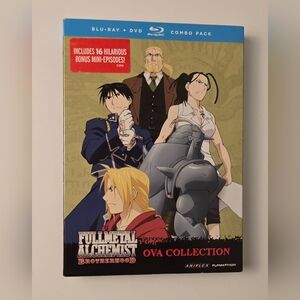 Fullmetal Alchemist Brotherhood OVA Collection Blu-ray DVD Combo